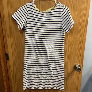 Joules USA Rivera Striped Pullover Nautical T-Shirt Dress Size 4
